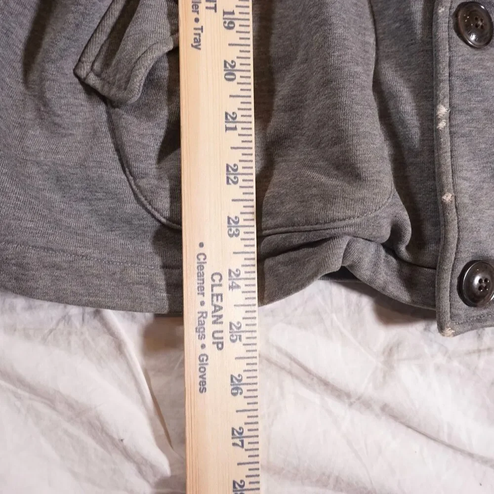 Burberry Black Label Hoodie Button Up Vintage Y2K Plaid Size 3 Distressed - Picture 8 of 8